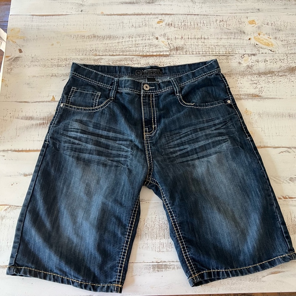 Y2K Southpole Skater Jorts